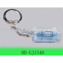 level with keychain